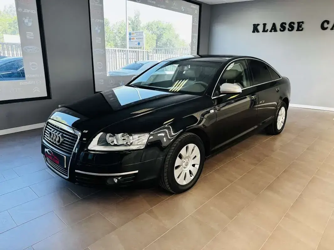Usado Audi A6 Business 140 CV (102 kW) 2006 Negro Berlina