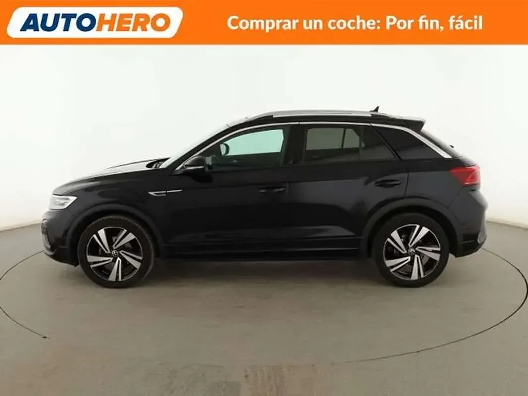 Usado VW T-Roc R-line 150 CV (110 kW) 2022 Negro SUV