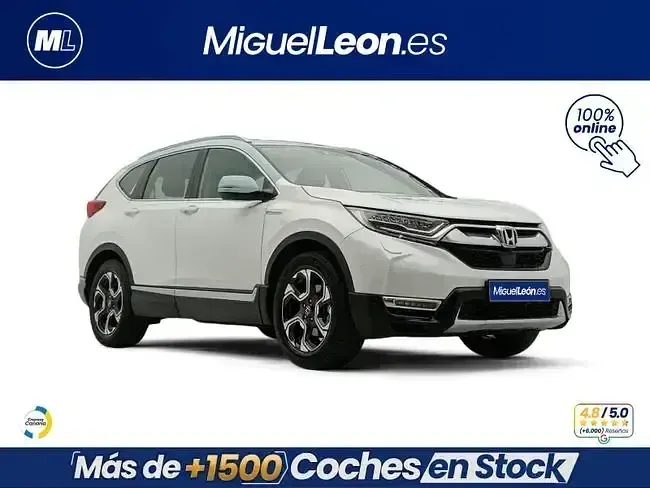 Usado Honda CR-V Elegance 184 CV (135 kW) 2021 Blanco SUV