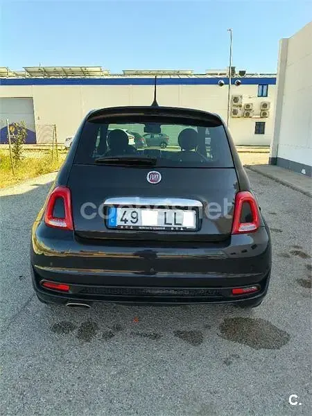 Usado Fiat 500 Rockstar 69 CV (50 kW) 2020 Negro Berlina