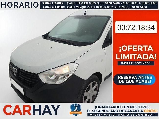 Blanco Usado 2021 Dacia Dokker Essentiel Monovolumen | 9990 € (Buen precio) - Imagen 1/4