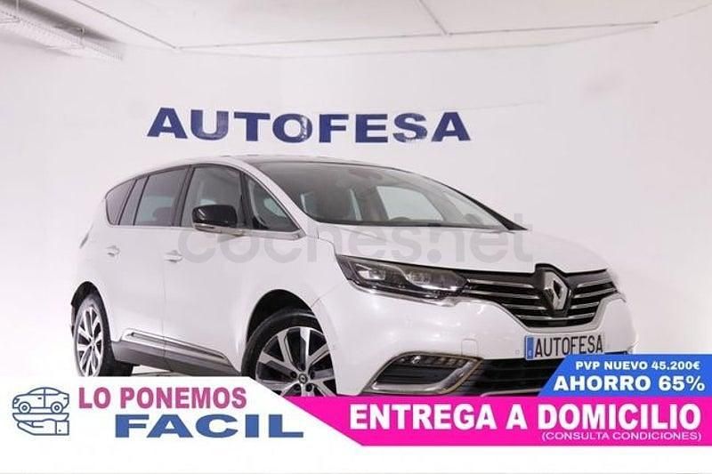 Usado Renault Espace Zen 200 CV (147 kW) 2016 Blanco Monovolumen
