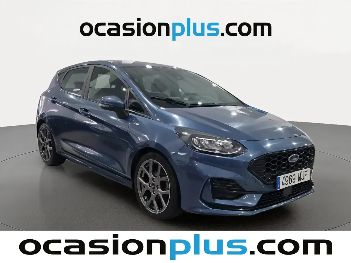 Usado Ford Fiesta ST-Line 125 CV (91 kW) 2023 Azul Utilitario