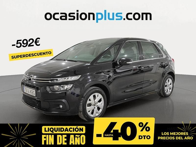 Negro Usado 2017 Citroën C4 Live Monovolumen | 7999 € (Buen precio) - Imagen 1/4