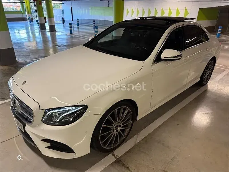 Usado Mercedes E220 194 CV (142 kW) 2017 Blanco Berlina
