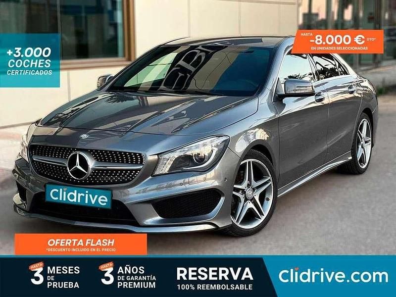 Gris Usado 2015 Mercedes 220 AMG line Coupe | 14.590 € (Precio justo) - Imagen 1/3
