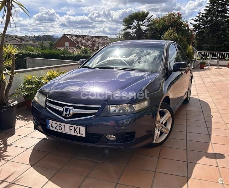 Usado Honda Accord Sport 140 CV (102 kW) 2007 Azul Berlina