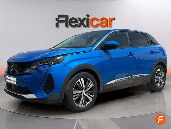 Usado Peugeot 3008 Active 130 HP (95 kW) 2021 Azul SUV