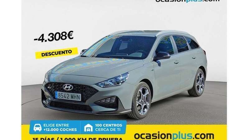 Gris Usado 2023 Hyundai i30 N Line Familiar | 17.455 € (Buen precio) - Imagen 1/4