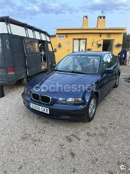 Usado BMW 318 143 CV (105 kW) 2003 Azul Coupe