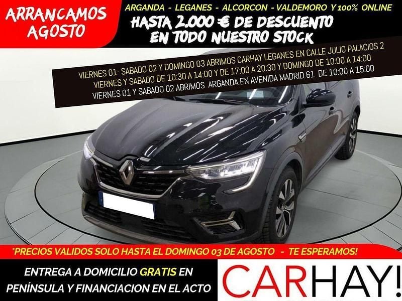 Negro Usado 2022 Renault Arkana Business SUV | 18.990 € (Precio justo) - Imagen 1/4