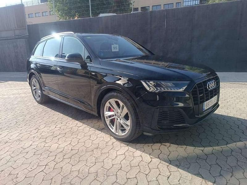 Usado Audi Q7 S-Line 381 CV (280 kW) 2020 Negro SUV