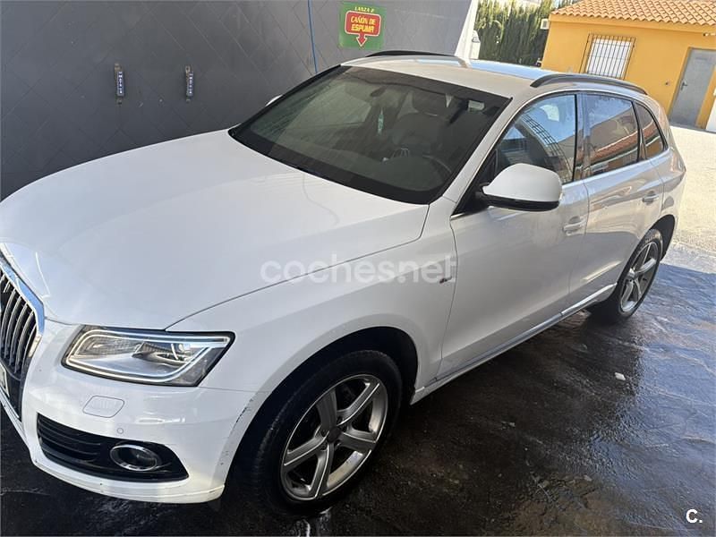 Usado Audi Q5 S-Line 177 CV (130 kW) 2013 Blanco SUV