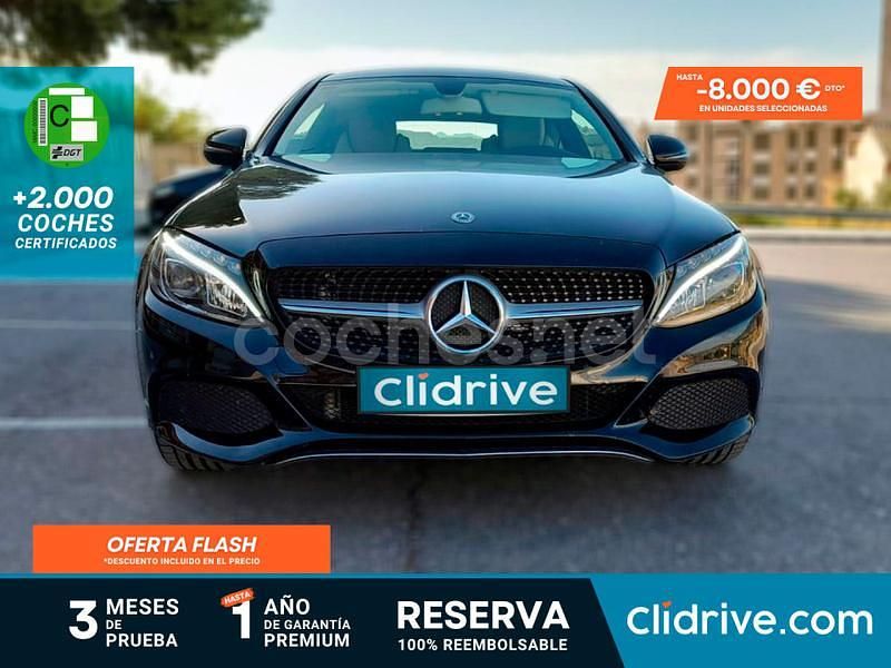 Negro Usado 2018 Mercedes C300 Coupe | 20.390 € - Imagen 1/3