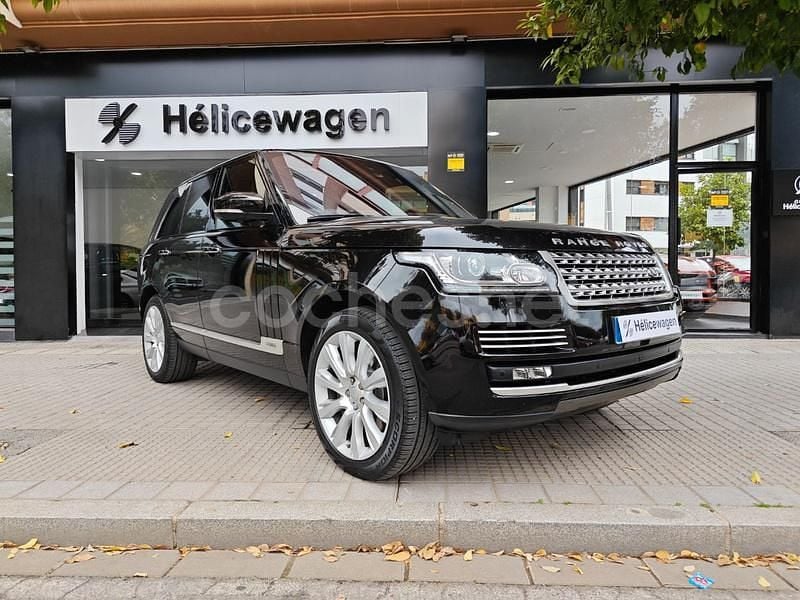 Negro Usado 2015 Land Rover Range Rover Autobiography SUV | 39.990 € - Imagen 1/4