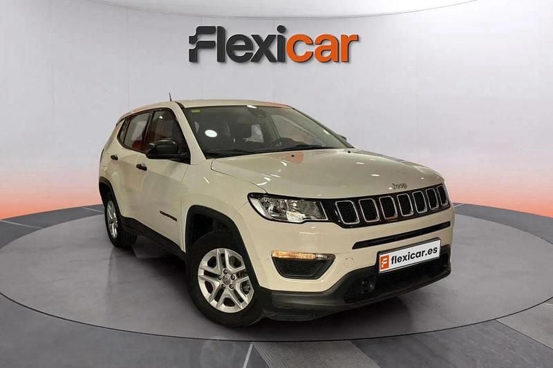 Blanco Usado 2020 Jeep Compass Sport SUV | 14.690 € (Buen precio) - Imagen 1/4