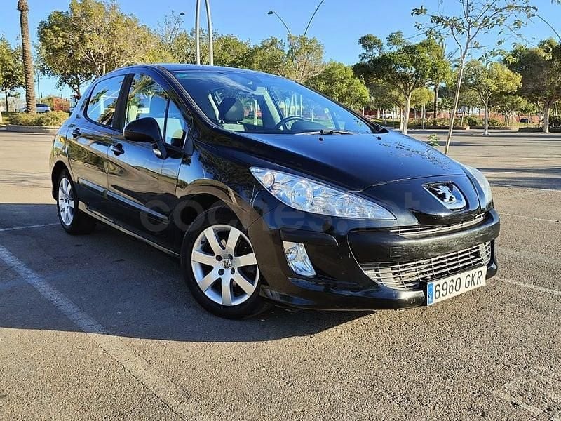 Usado Peugeot 308 Sport 110 CV (80 kW) 2009 Negro Berlina
