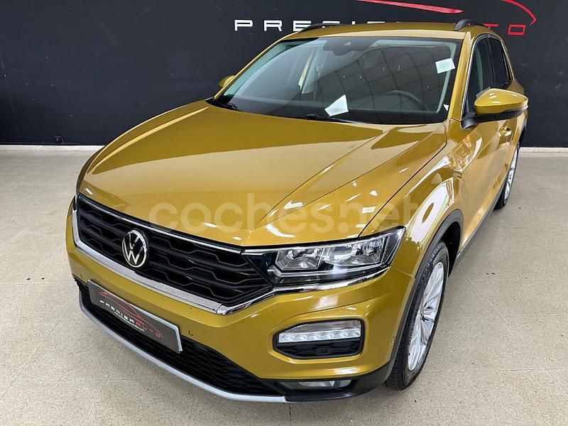 Amarillo Usado 2021 VW T-Roc Advance SUV | 17.900 € (Buen precio) - Imagen 1/4