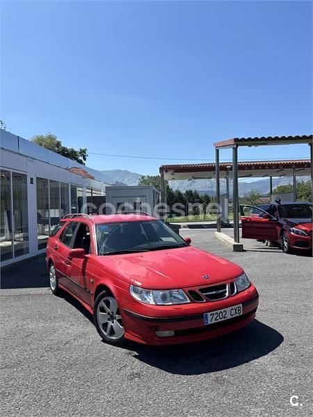 Rojo Usado 2004 Saab 9-5 Vector Familiar | 2650 € - Imagen 1/4