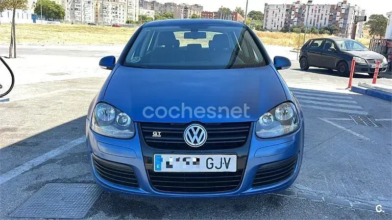 Usado VW Golf VI GT 105 CV (77 kW) 2009 Azul Berlina