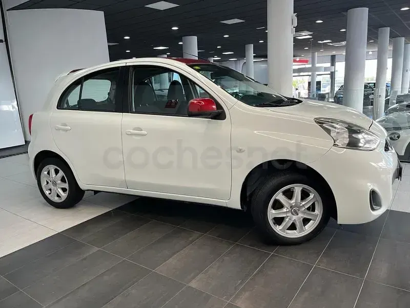 Usado Nissan Micra Acenta 80 CV (58 kW) 2014 Blanco Utilitario