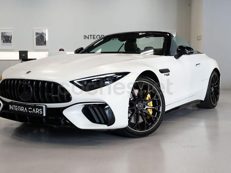 Usado Mercedes SL63 AMG AMG 585 CV (430 kW) 2023 Blanco Descapotable