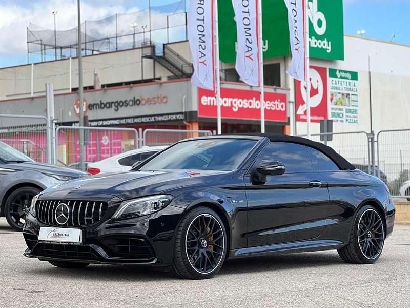 Usado Mercedes C63 AMG AMG 510 CV (375 kW) 2023 Negro Descapotable