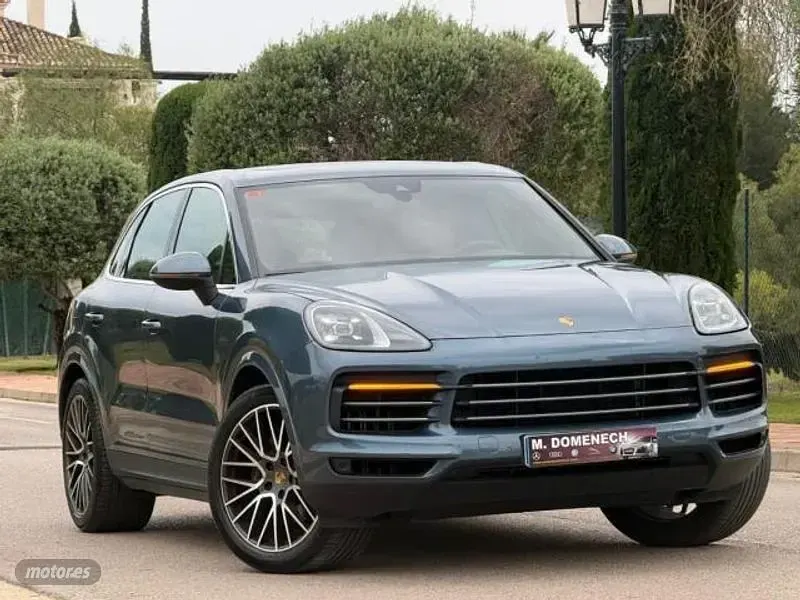 Usado Porsche Cayenne 340 CV (250 kW) 2019 Azul SUV