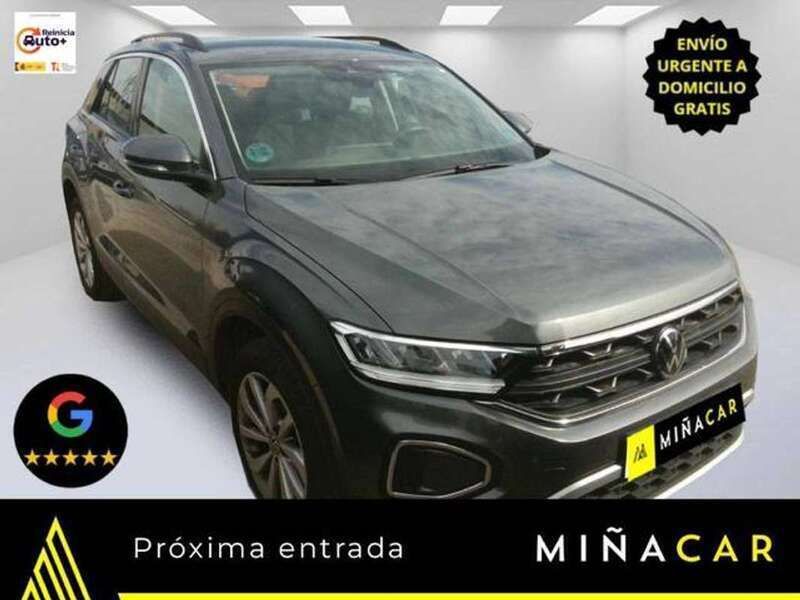 Gris Usado 2023 VW T-Roc Life SUV | 22.940 € (Buen precio) - Imagen 1/3