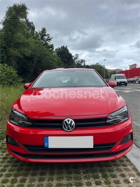 Rojo Usado 2018 VW Polo Edition Berlina | 10.000 € (Precio justo) - Imagen 1/4