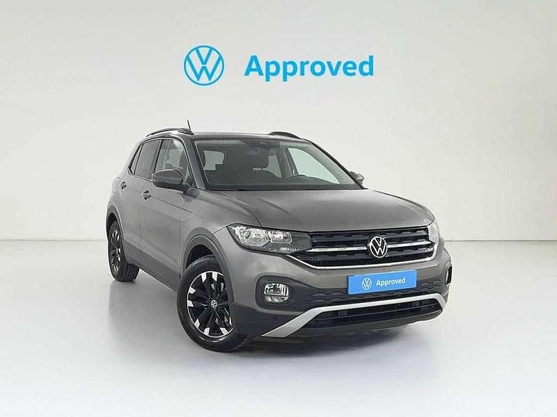 Usado VW T-Cross Advance 110 CV (80 kW) 2021 Gris SUV