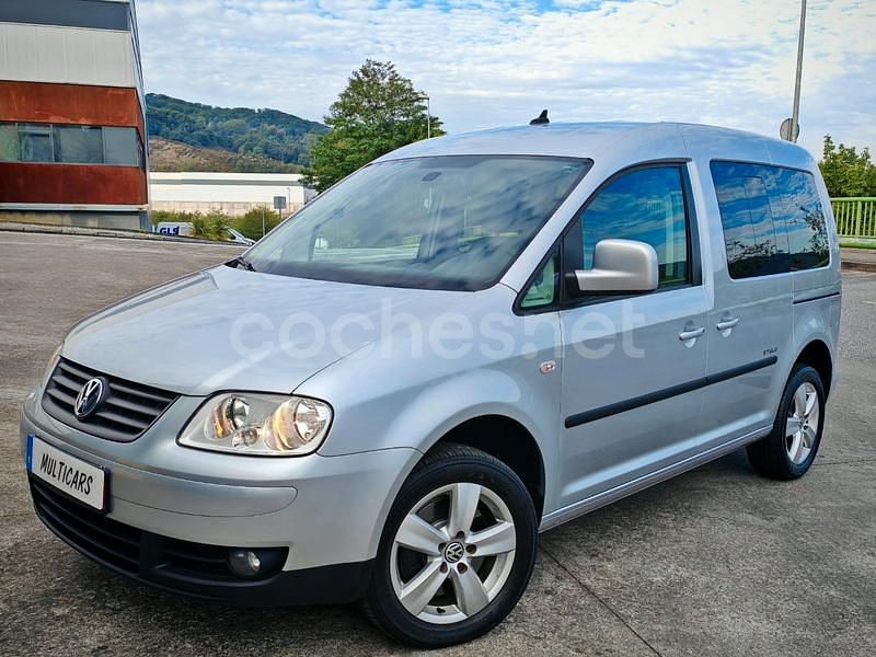 Gris / plata Usado 2010 VW Caddy Comfortline Monovolumen | 12.499 € (Precio justo) - Imagen 1/4