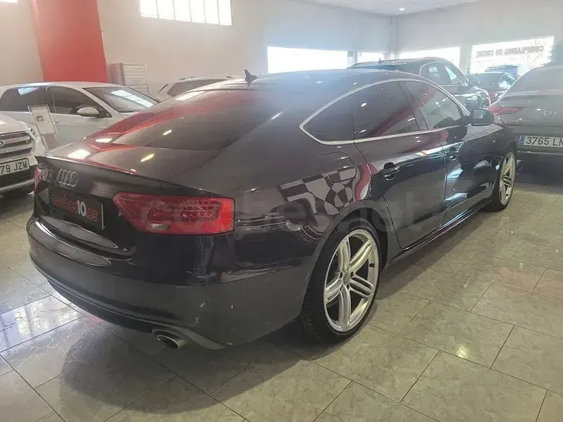 Usado Audi A5 Sportback S-Line 204 CV (150 kW) 2014 Negro Utilitario