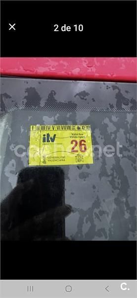 Usado VW Polo Trendline 75 CV (55 kW) 2003 Rojo Berlina