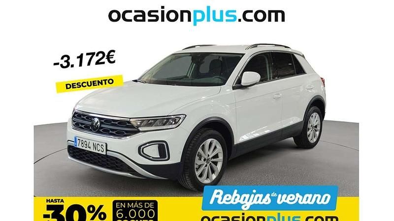 Blanco Usado 2025 VW T-Roc SUV | 31.728 € (Un poco caro) - Imagen 1/4