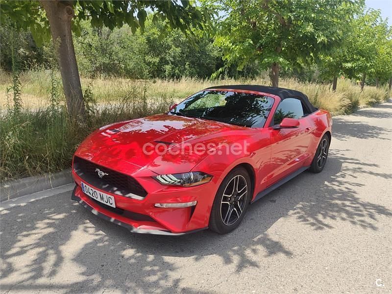 Rojo Usado 2018 Ford Mustang Convertible Descapotable | 35.000 € (Un poco caro) - Imagen 1/4