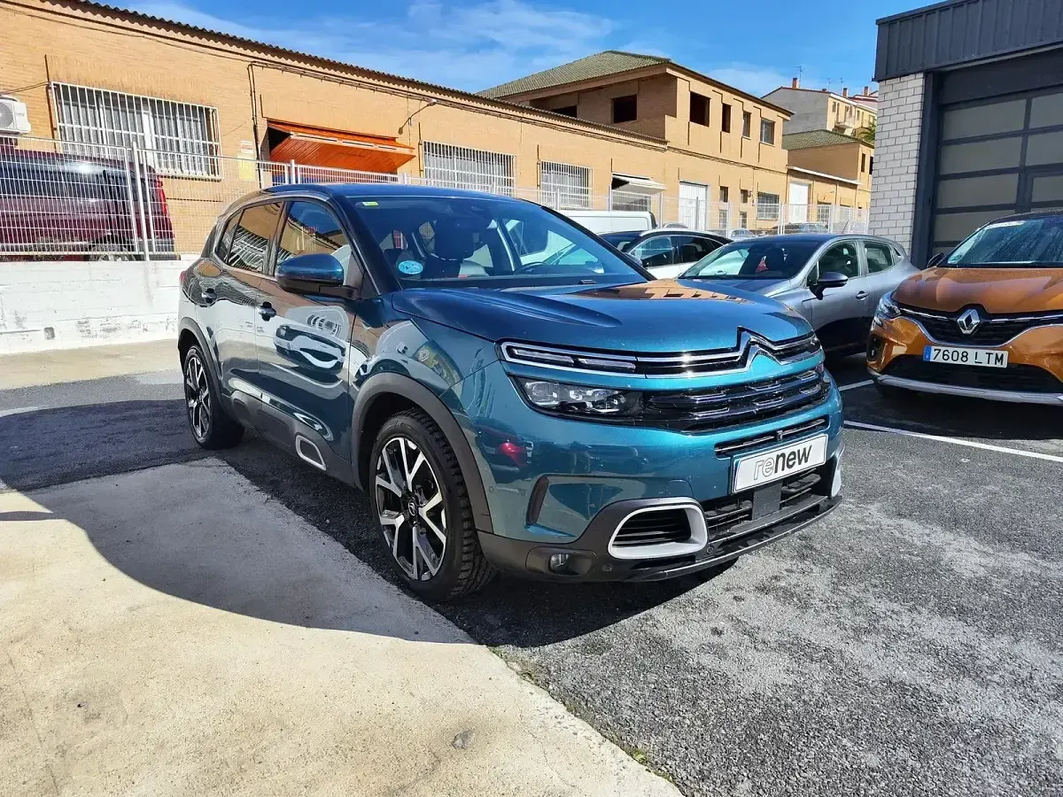 Usado Citroën C5 Aircross Feel 131 CV (96 kW) 2020 Verde SUV