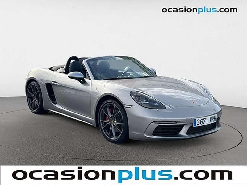 Usado Porsche Boxster S 349 CV (256 kW) 2017 Plateado Descapotable