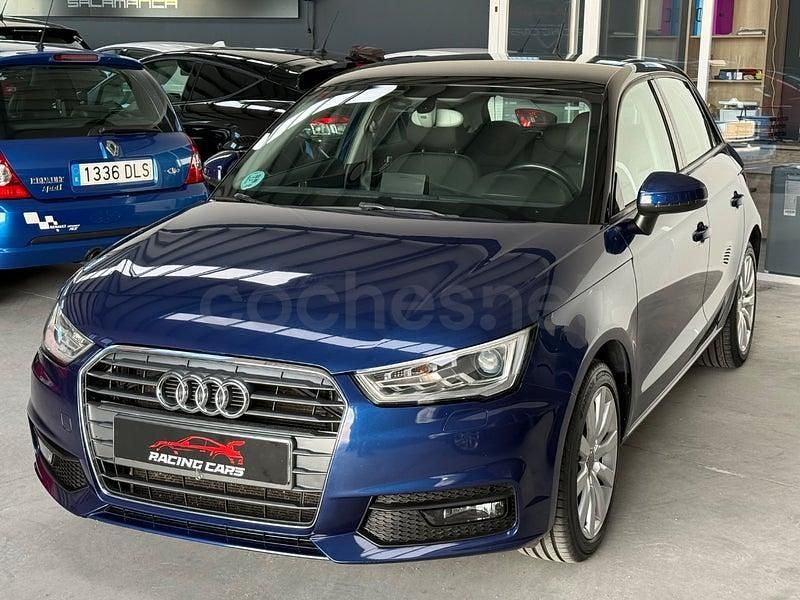 Usado Audi A1 Sportback Attraction 116 CV (85 kW) 2016 Azul Utilitario