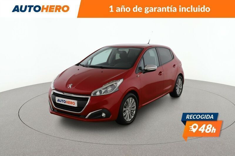 Rojo Usado 2016 Peugeot 208 Style Utilitario | 8999 € (Precio justo) - Imagen 1/3