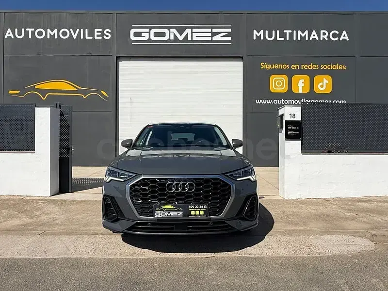Usado Audi Q3 Sportback S-Line 150 CV (110 kW) 2021 Gris / plata SUV
