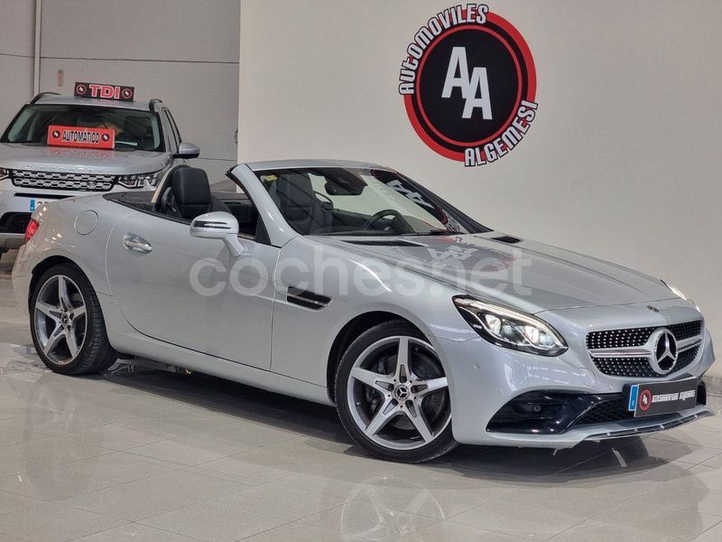 Gris / plata Usado 2019 Mercedes SLC200 Descapotable | 42.990 € (Caro) - Imagen 1/4