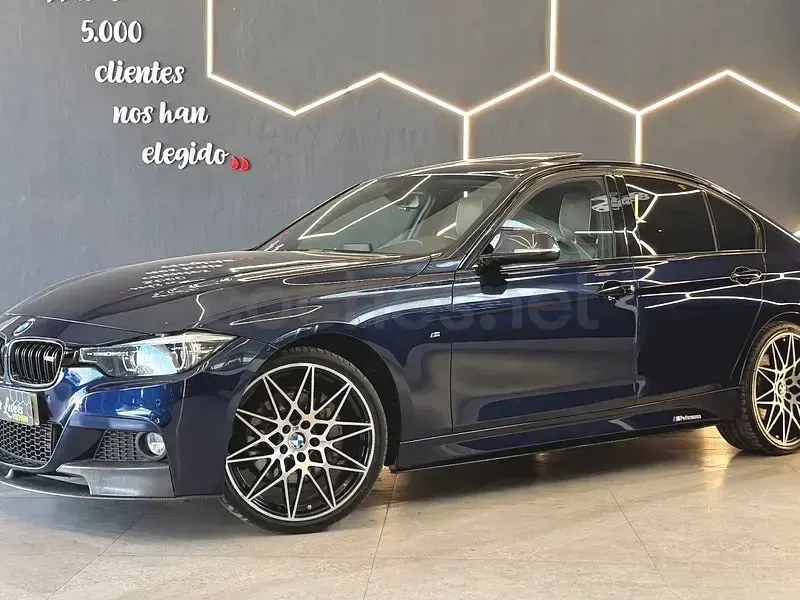 Usado BMW 335 313 CV (230 kW) 2018 Azul Berlina