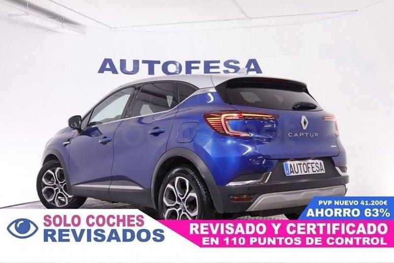 Usado Renault Captur Intens 160 CV (117 kW) 2021 Azul SUV