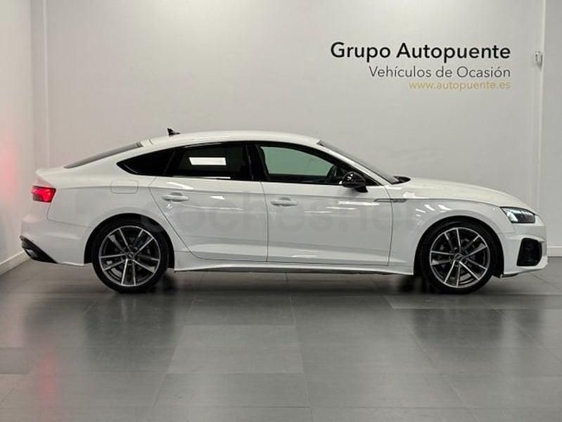 Usado Audi A5 Sportback S-Line 163 CV (119 kW) 2022 Blanco Utilitario