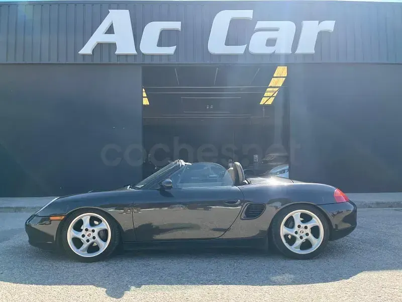 Usado Porsche Boxster 204 CV (150 kW) 1999 Negro Descapotable