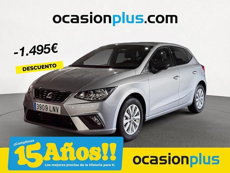 Gris / plata Usado 2021 Seat Ibiza XCELLENCE Berlina | 16.450 € (Precio justo) - Imagen 1/4
