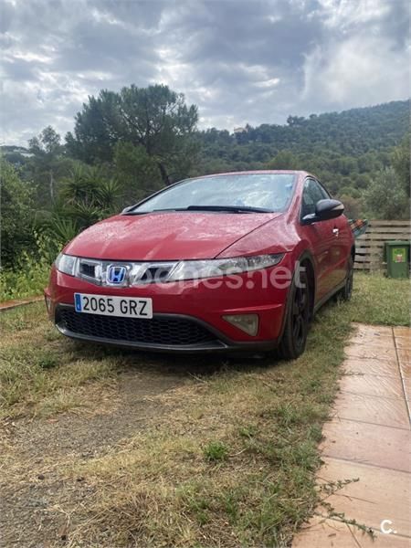 Rojo Usado 2009 Honda Civic Comfort Berlina | 6000 € (Precio justo) - Imagen 1/4