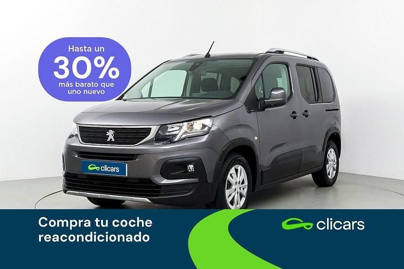 Gris Usado 2019 Peugeot Rifter Allure Monovolumen | 16.990 € (Precio justo) - Imagen 1/4