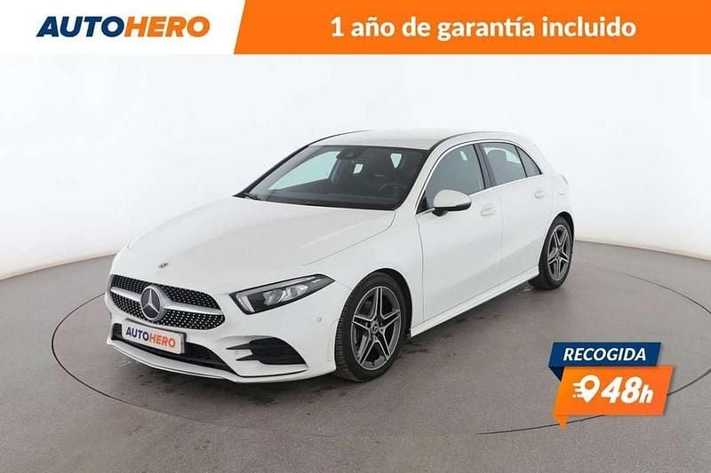 Blanco Usado 2019 Mercedes A180 AMG line Berlina | 21.799 € (Precio justo) - Imagen 1/3